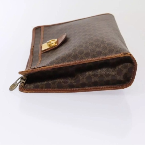 CELINE Macadam Canvas POUCH - Picture 2 of 6